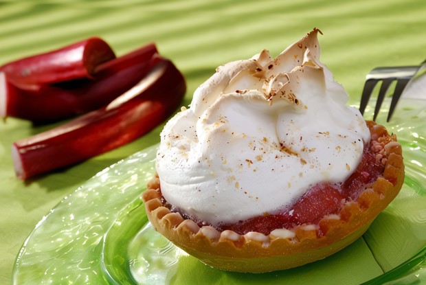 Корзиночки с ревенем