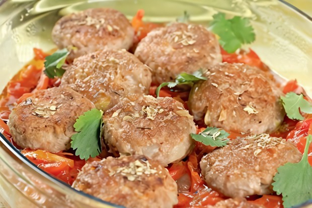 Котлеты из баклажанов