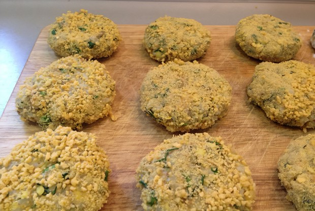 Котлеты из чечевицы и риса