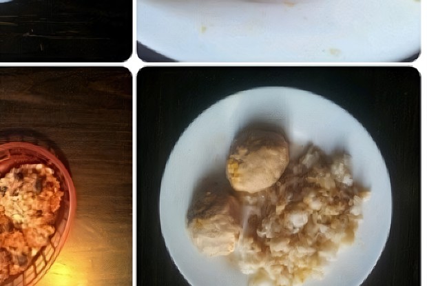 Котлеты из индейки с кукурузой