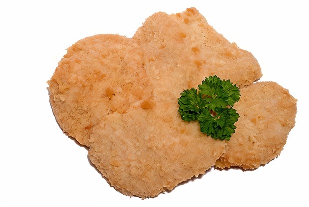 Котлеты из мяса краба с красным перцем