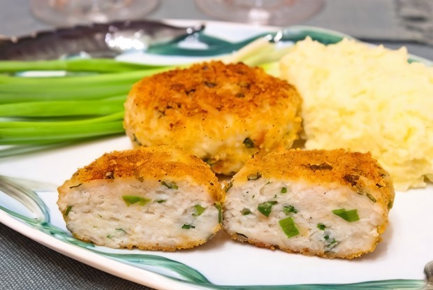 Котлетки из кальмара