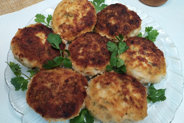 Котлеты из индейки с сыром