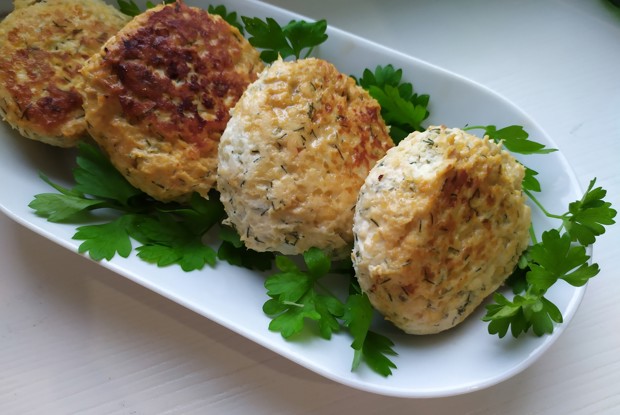 Котлеты из куриного филе с творогом