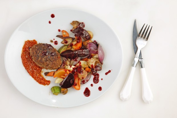 Котлеты из мраморной говядины