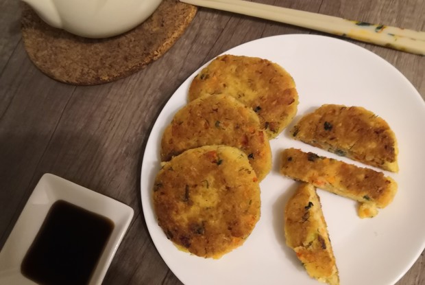 Котлеты из окары (по-корейски)