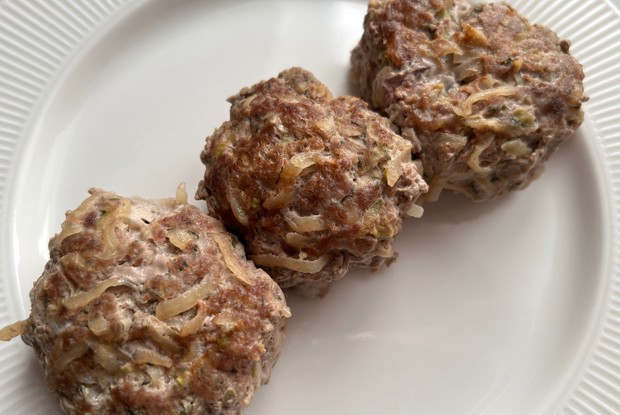 Котлеты с кабачком и картофелем