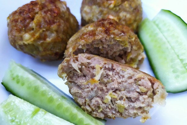 Котлеты с пекинской капустой