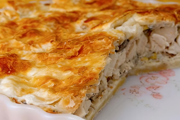 Котопита (Пирог с курицей и сыром)