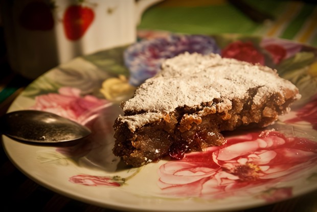 Коврижка с вареньем