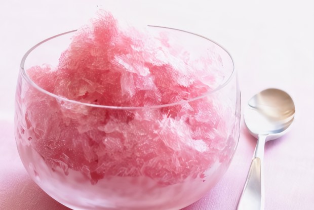 Красная виноградная гранита