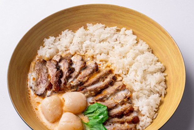 Красное карри с уткой