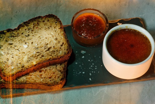 Крем-брюле из куриной печени