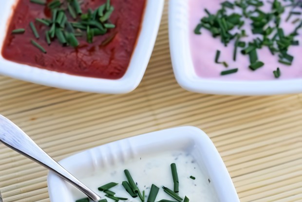 Крем-фреш с жареными семенами кумина