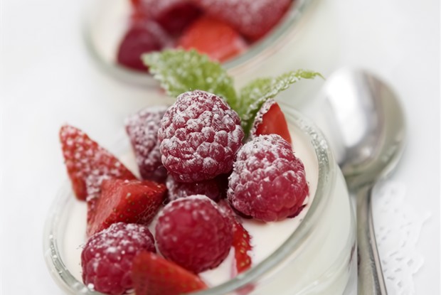 Крем из клубники или малины