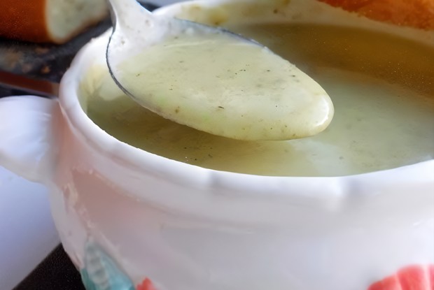 Крем-суп из брокколи и картофеля