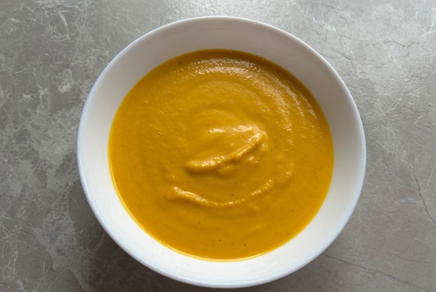Крем-суп из тыквы запеченной