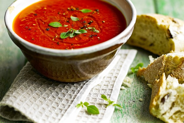 Крем-суп из запеченного перца