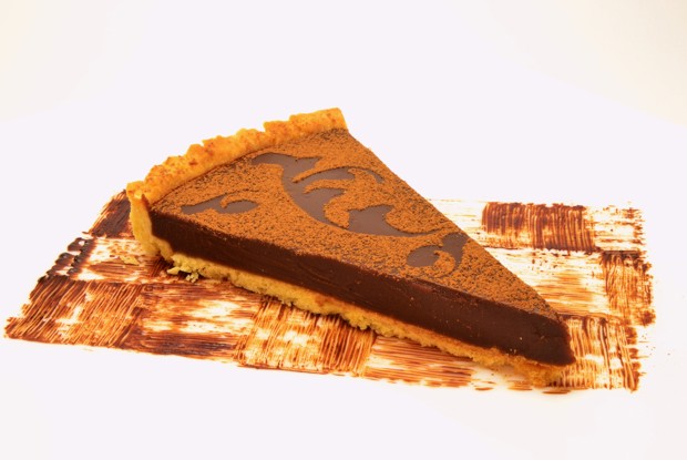 Кремовый шоколадный пирог