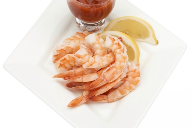 Креветки в коктейльном соусе