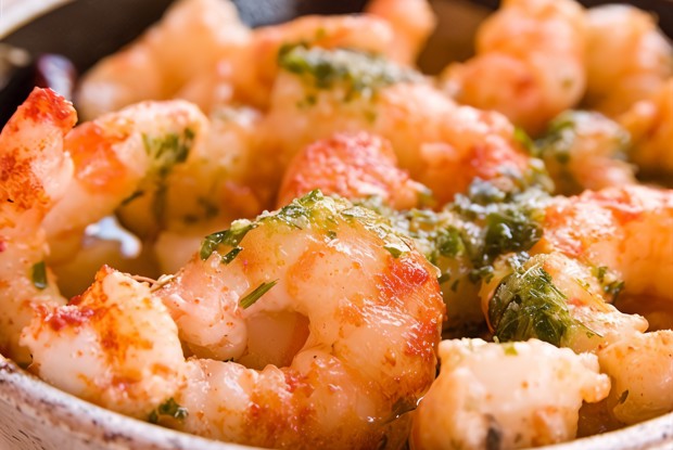 Креветки в соусе