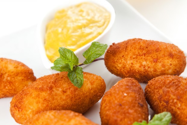 Крокеты из баклажанов с пармезаном