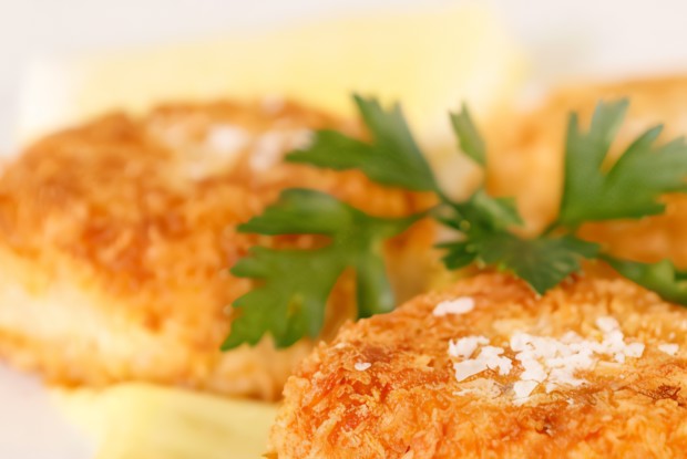 Крокеты из тунца с майонезом васаби