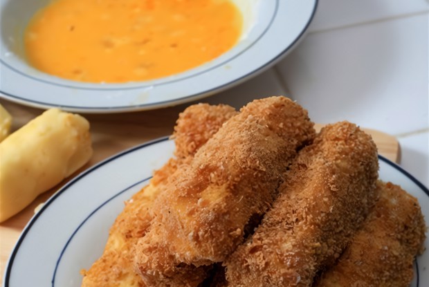 Крокеты из творога с картофелем