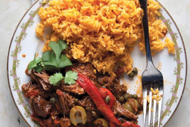 Кубинская тушенная говядина Ропа вьеха (Ropa Vieja)