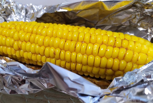 Кукуруза в фольге в духовке