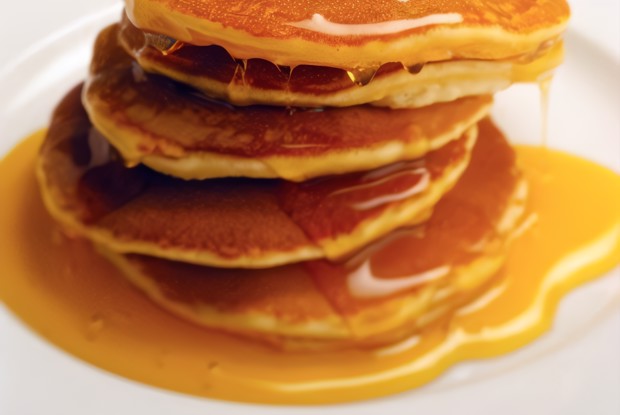 Кукурузные блины с фундуком