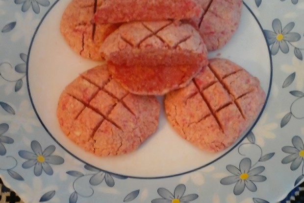 Кукурузное печенье из окары