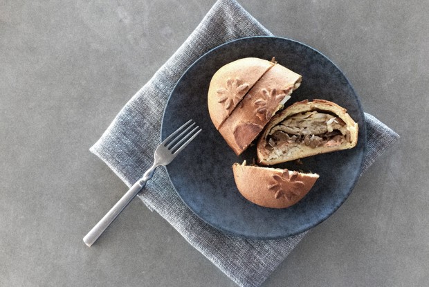 Кулебяка с рыбой