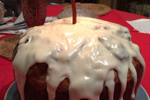 Кулич на фруктозе