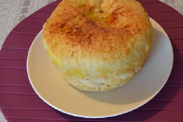 Кулич с финиками