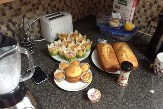 Кулич творожный на соде