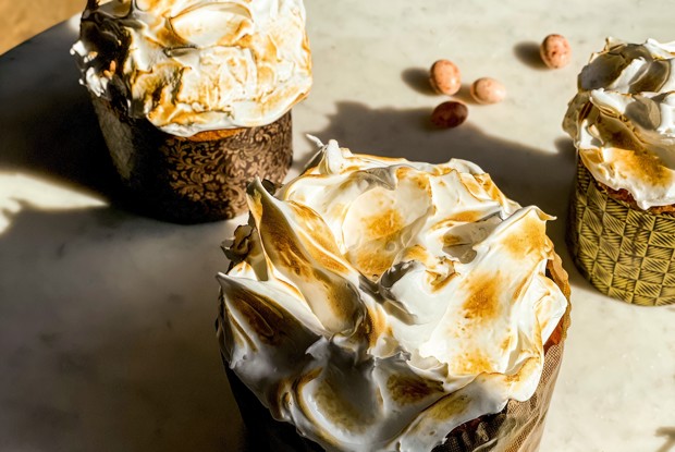 Куличи с меренгой