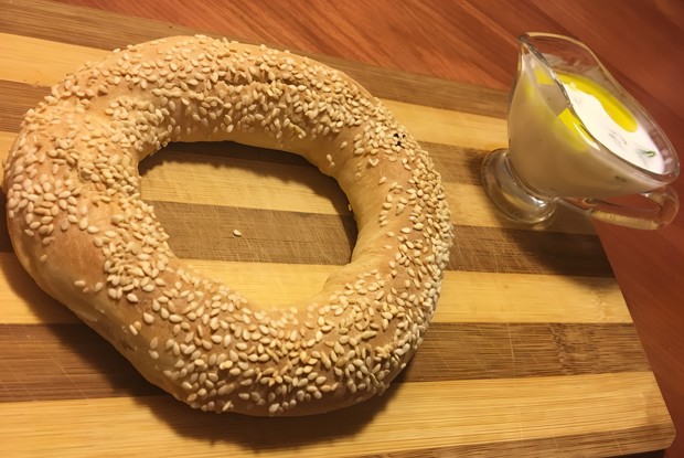 Кулури - классический греческий завтрак