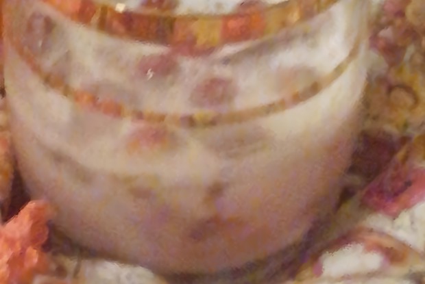 Кумыс с земляничным пюре