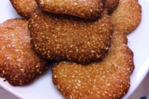 Кунжутное печенье