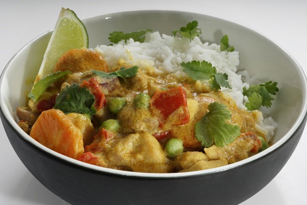 Курица карри в мультиварке