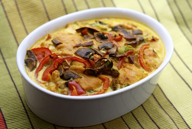 Курица карри запеченная с сыром и овощами