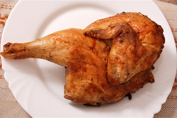 Курица на гриле в цитрусовом соусе с медом