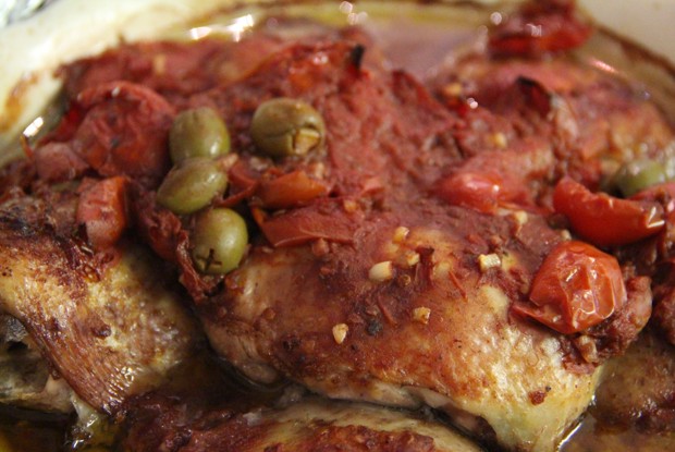 Курица по-итальянски Каччиаторе