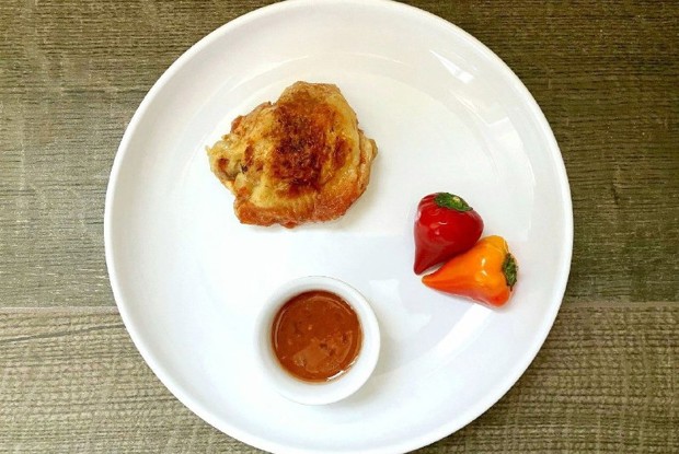 Курица с картошкой в ореховой приправе