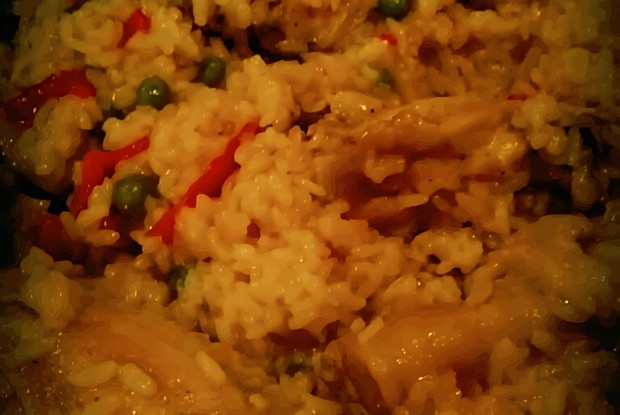 Курица с рисом по-испански