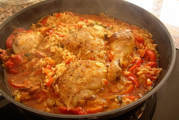 Курица с рисом