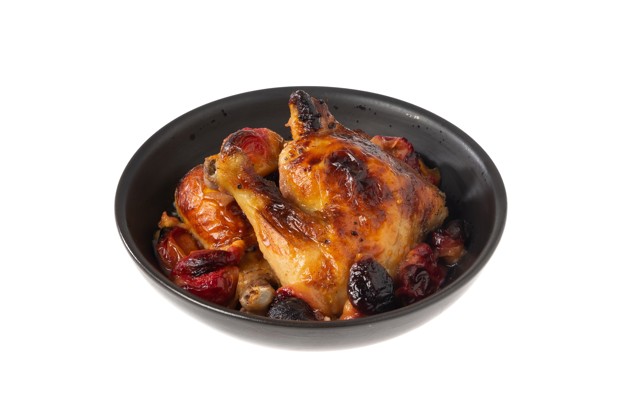 Курица со сливами