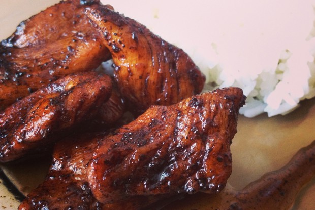 Курица в бальзамической карамели