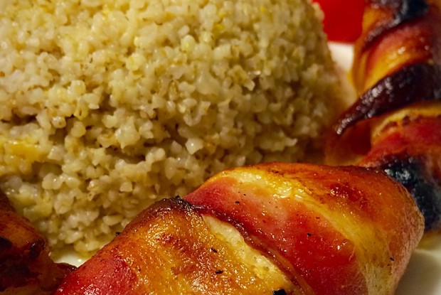 Курица в беконе